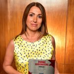 Ananda Apple, repórter da TV Globo, recebe prêmio na categoria Sustentabilidade