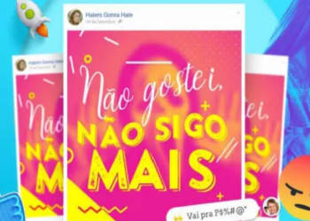 Não gostei, não sigo mais