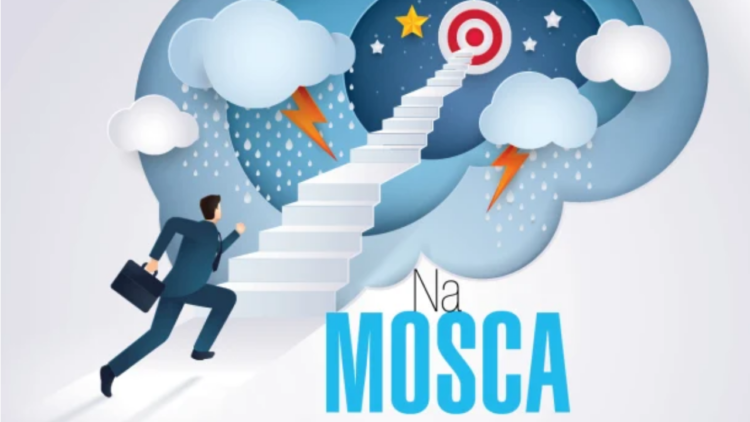 Na mosca