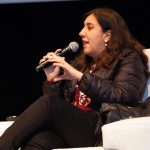 Aline Origuela, representante da TV Tem, desenvolveu um projeto para ouvir o que têm a dizer os cidadãos