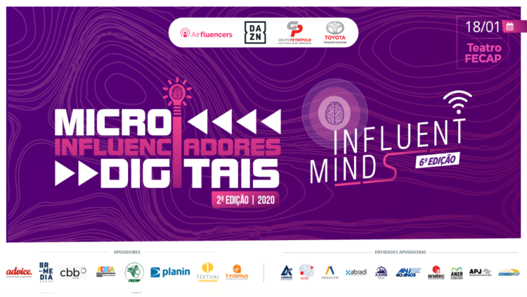 Conheça os vencedores do II Prêmio MicroInfluenciadores Digitais