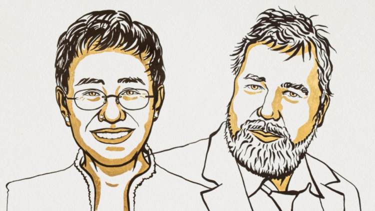 Nobel da Paz: liberdade de imprensa é premiada pela 1ª vez