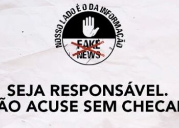 Campanha conscientiza população a checar notícias