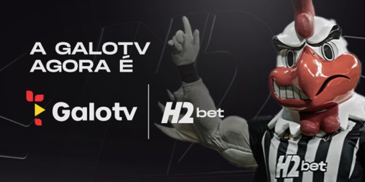 H2bet assume naming rights da GaloTV e prepara ações para a Massa