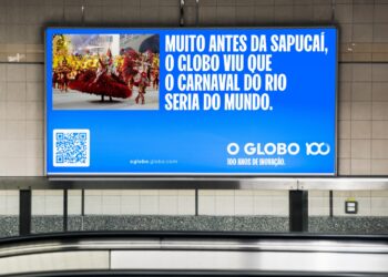 O GLOBO lança campanha publicitária em comemoração ao centenário