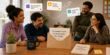 felicidade corporativa e comunicação interna